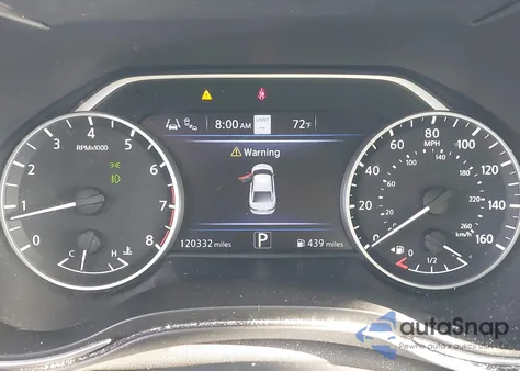 2020 Nissan Maxima Sr Xtronic Cvt из США, поврежденный, VIN 1N4AA6EV5LC385959